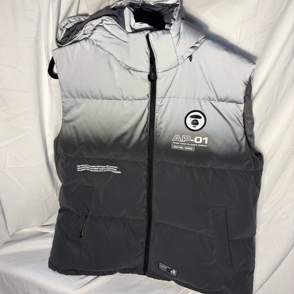 Gray AP-01 Puffer Jacket